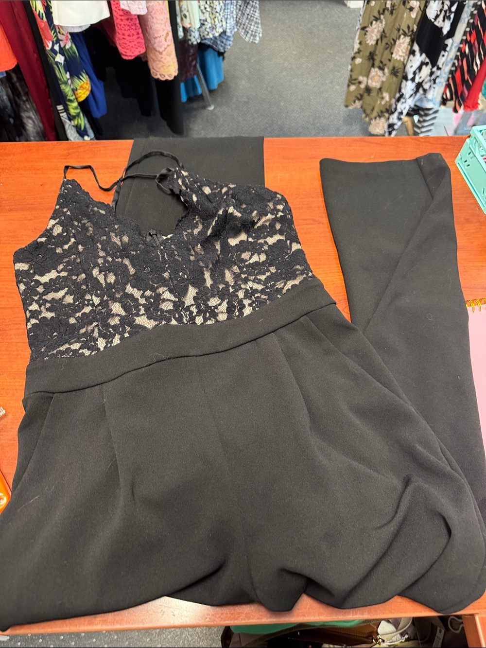Express lace jumpsuit S // 0801102